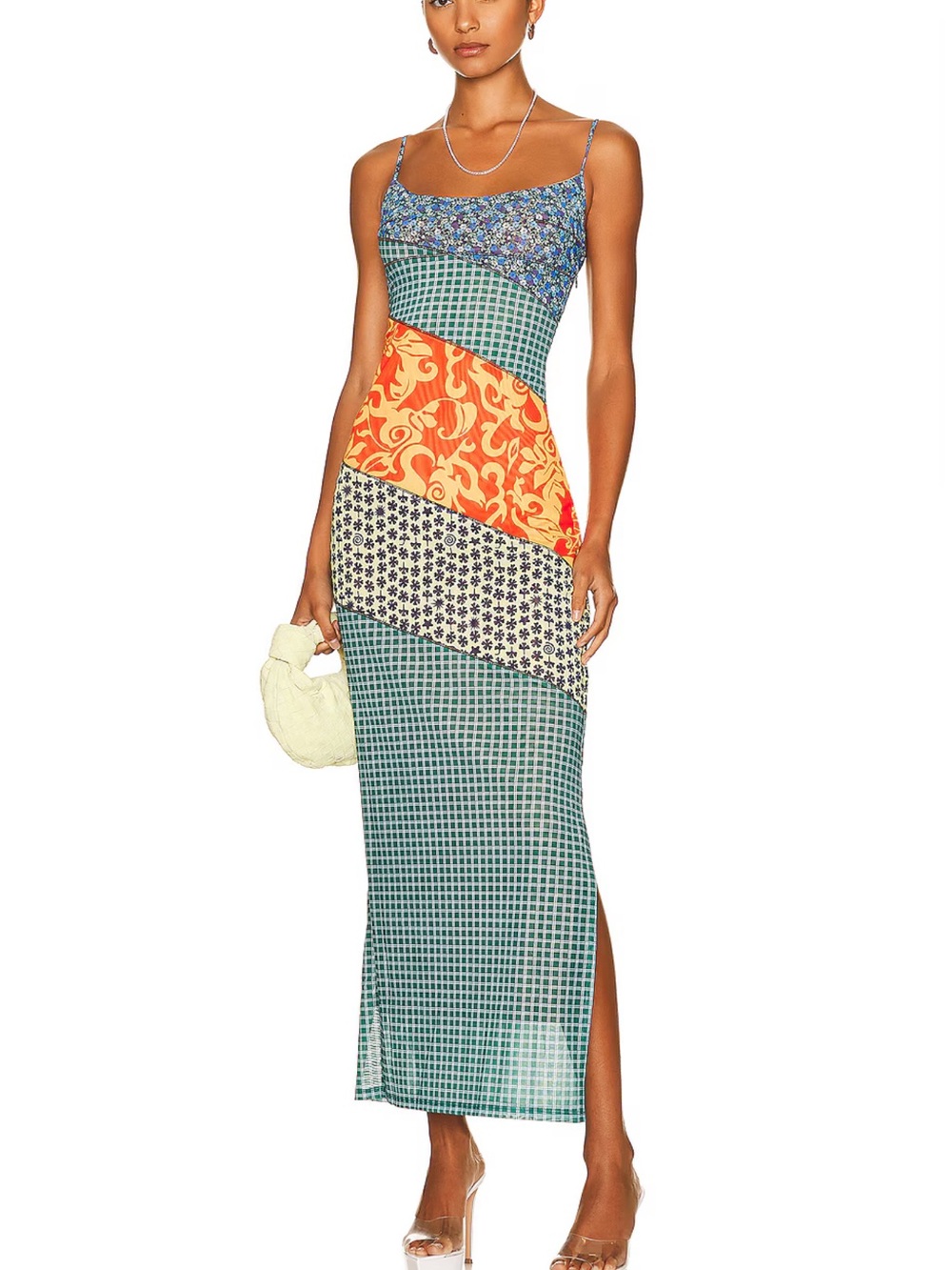 MIAOU x Paloma Elsesser Thais Maxi Dress size L like new